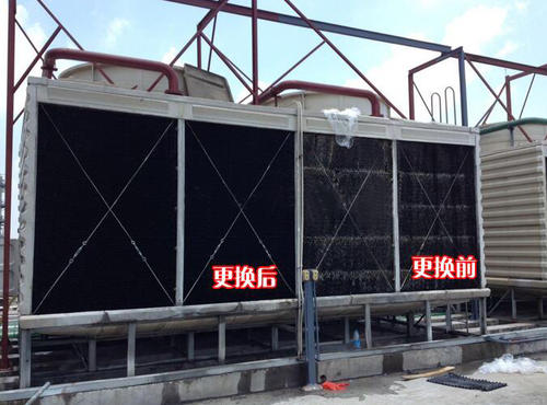 中央空調冷卻塔填料更換的清洗保養方法