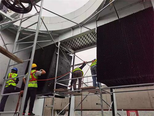 冷卻塔中使用點(diǎn)滴式填料散熱效果流程介紹(冷卻塔怎么使用)