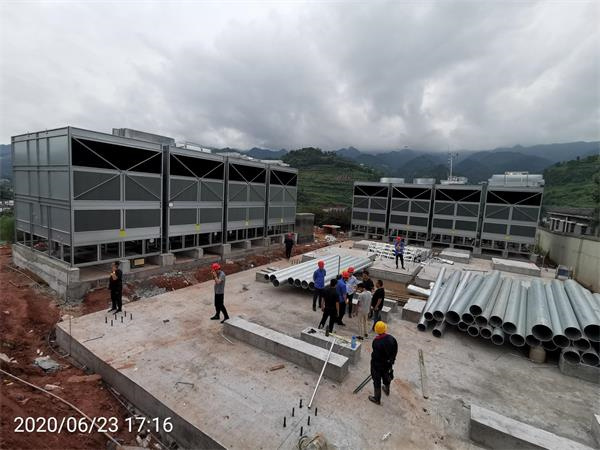 方型冷卻塔容易在使用當(dāng)中受到腐蝕損傷嗎？ 　,方型冷卻塔圖片