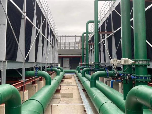 玻璃鋼橫流式冷卻塔降噪(玻璃鋼冷卻水箱)