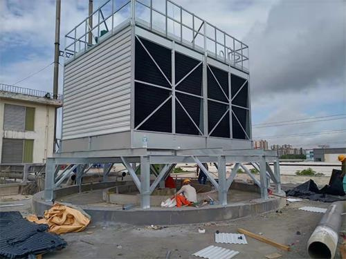 冷卻塔生產廠家介紹圓形冷卻塔的日常保養知識,冷卻塔填料生產廠家