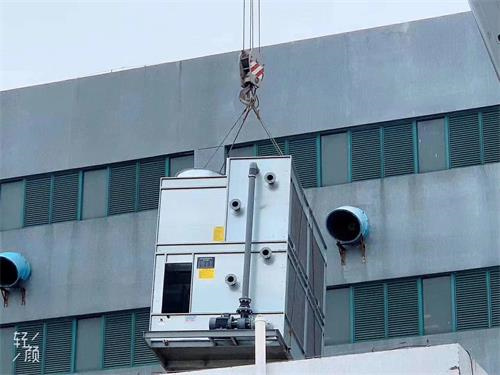 圓形冷卻塔是如何做到不耗電也能降溫的,圓形冷卻塔圖片