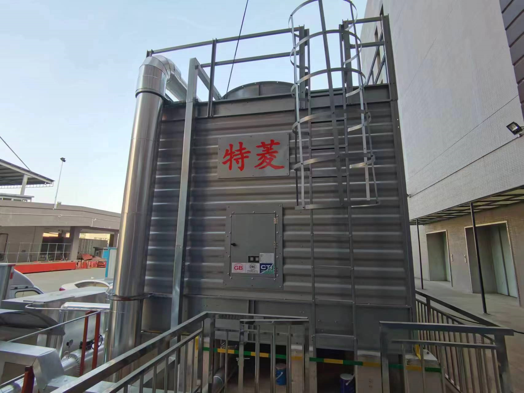 方形逆流式玻璃鋼冷卻塔的安裝注意事項,玻璃鋼逆流冷卻塔