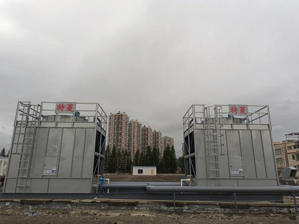 玻璃鋼橫流式冷卻塔降噪(玻璃鋼冷卻水箱)