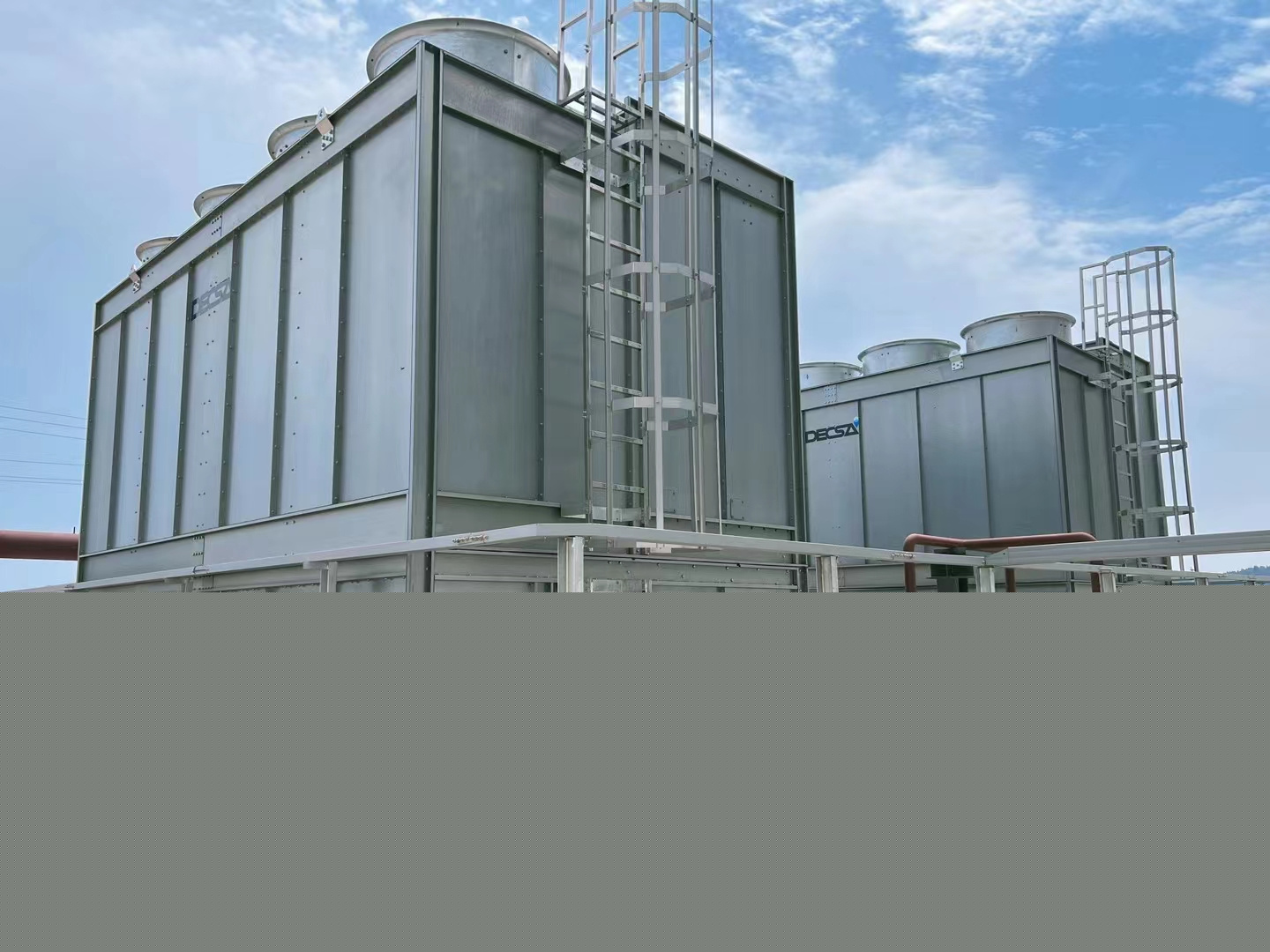 閉式冷卻塔的應用范圍介紹(橫流式閉式冷卻塔)